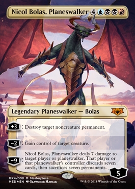 Nicol Bolas, Planeswalker Mythic Edition